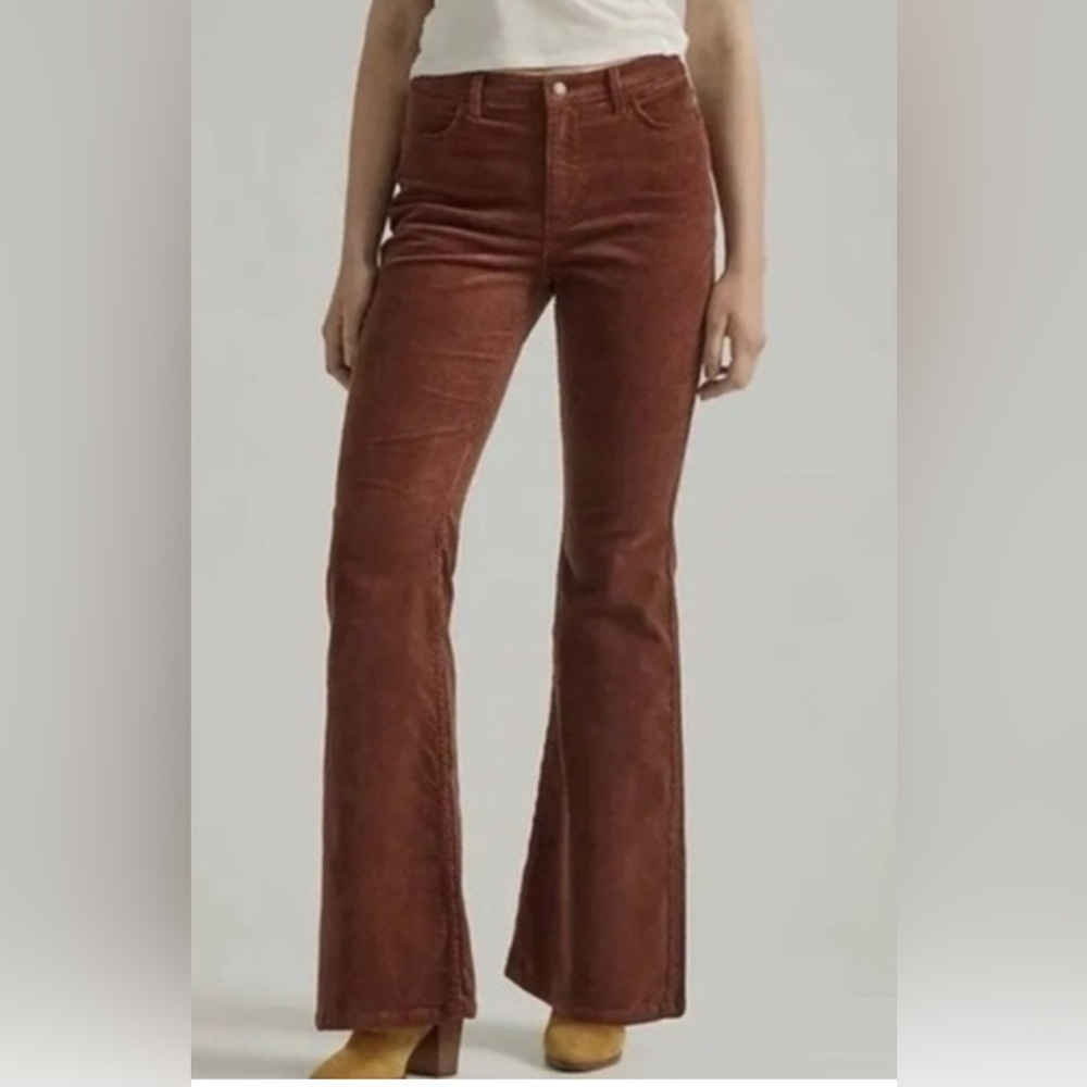 Wrangler Corduroy High Rise Fierce Flare Jeans